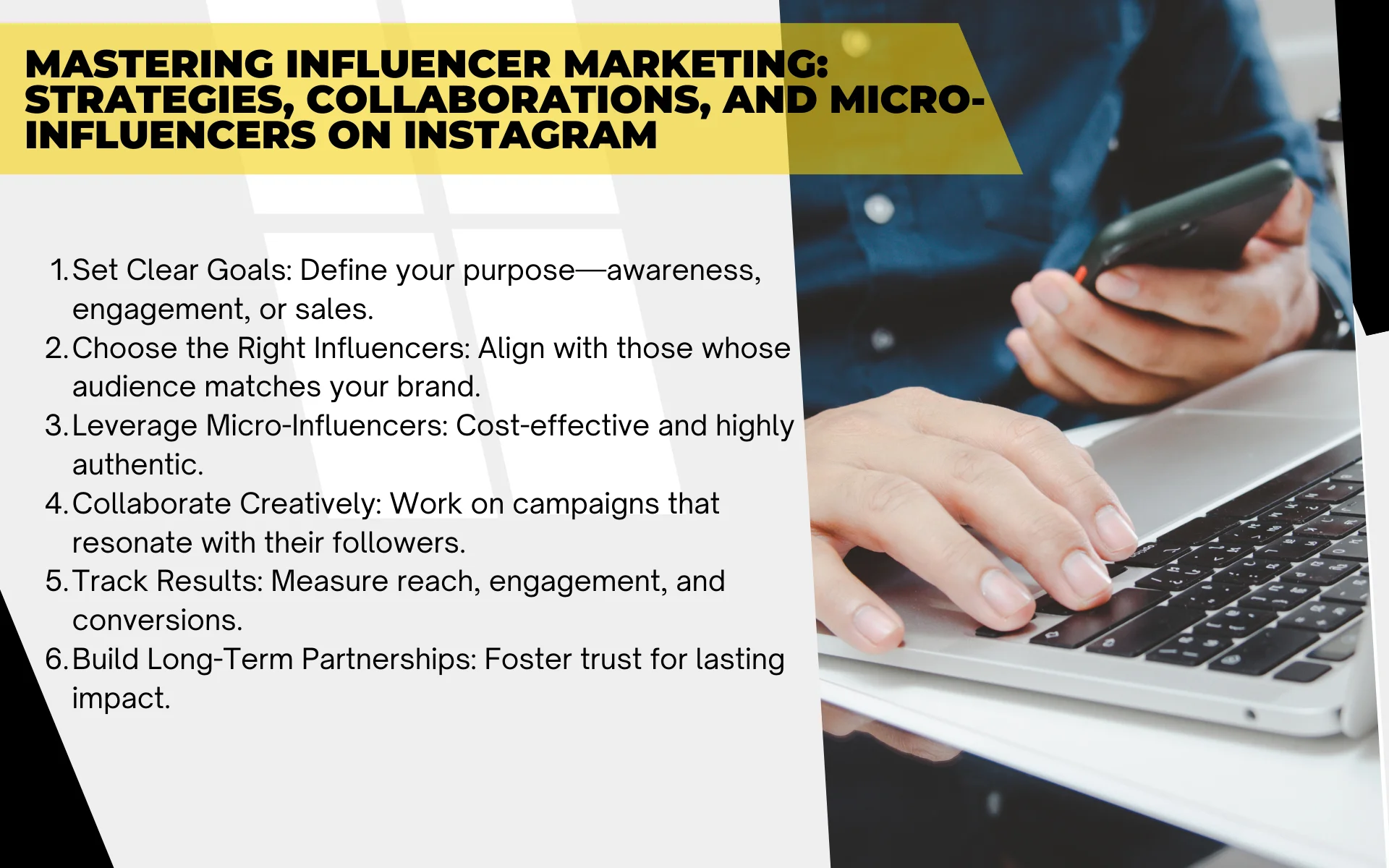 Mastering Influencer Marketing: Strategies, Collaborations, and Micro-Influencers on Instagram