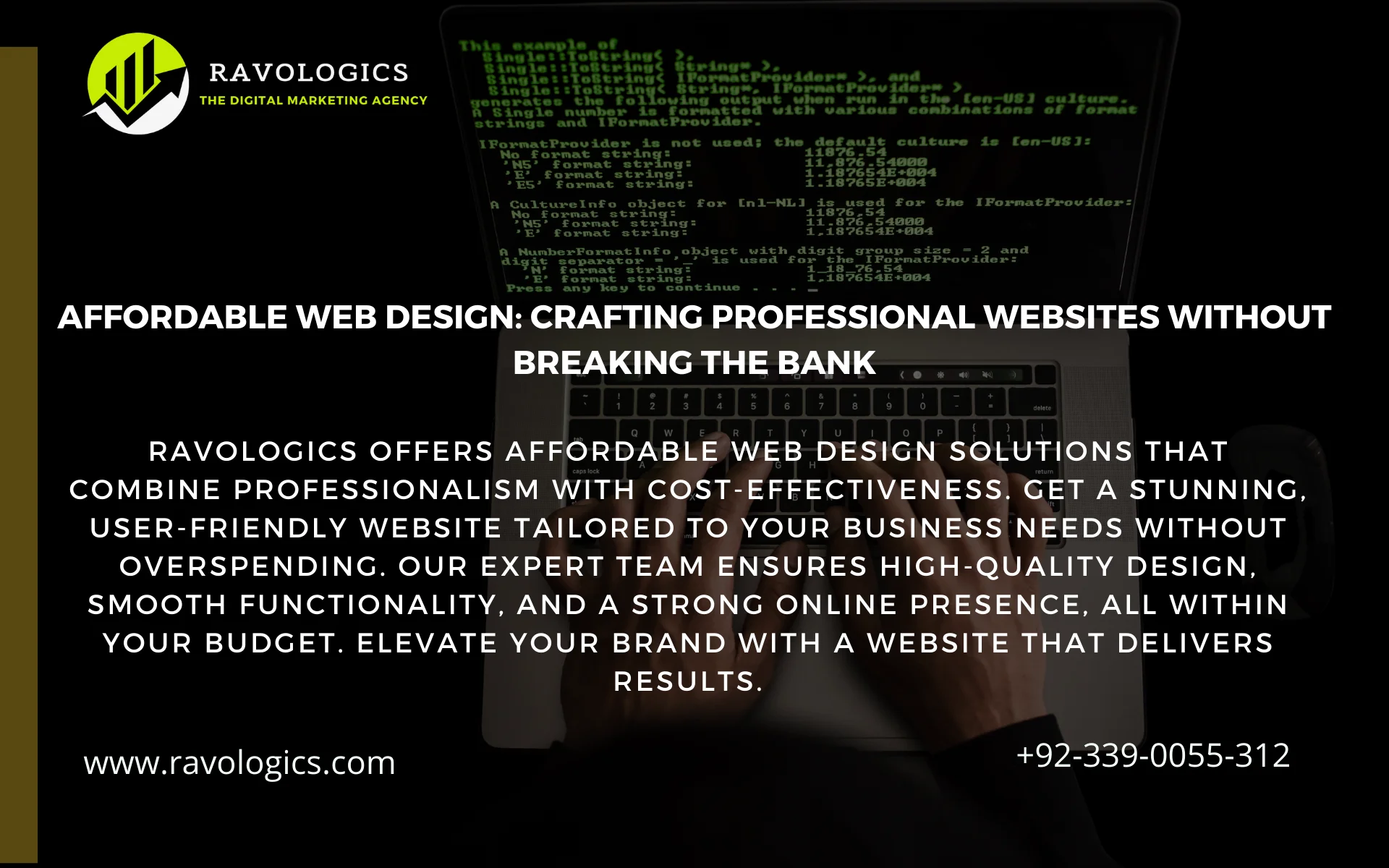 Affordable Web Design: Crafting Professional Websites Without Breaking the Bank