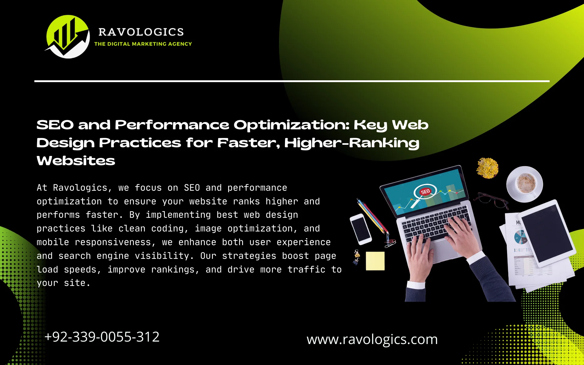 SEO and Performance Optimization: Key Web Design Practices for Faster, Higher-Ranking Websites
